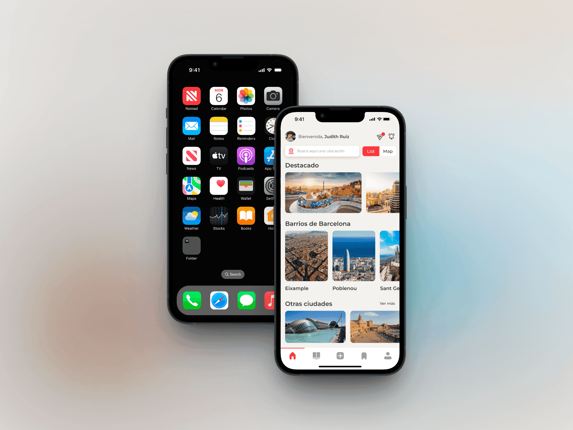 Nomad — Mobile App